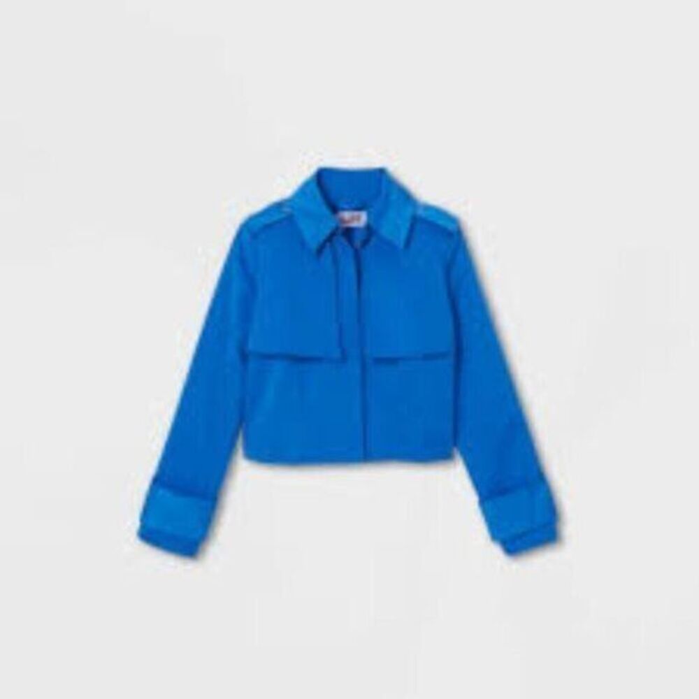 SammyB Adult Cropped Jacket Royal‎ Blue jacket size L - Picture 6 of 6